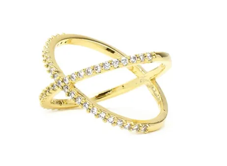 Cross Me Statement Ring