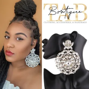Crystal Glam Earrings