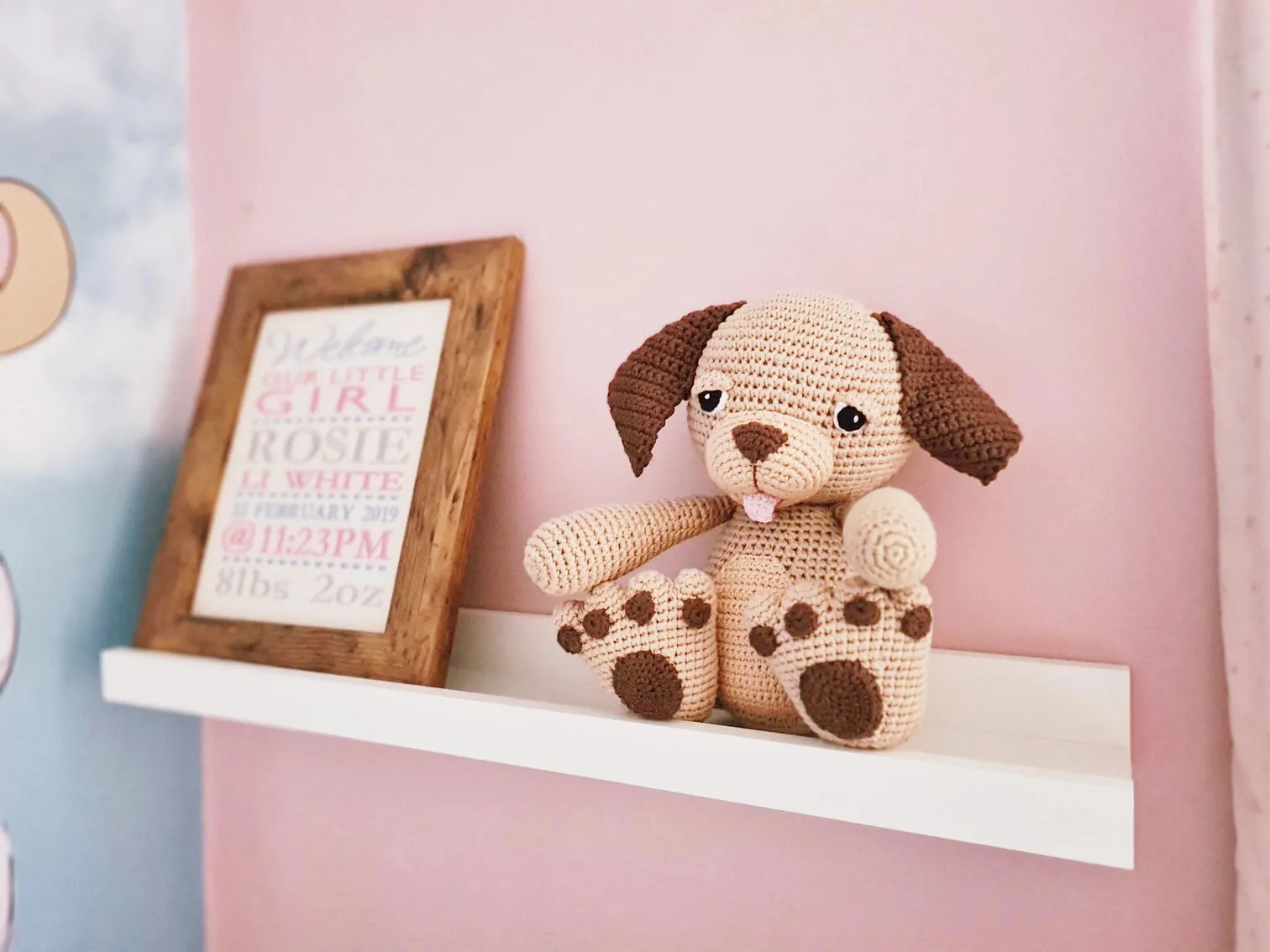 Cubbies Crochet Dog Soft Toy Boxed