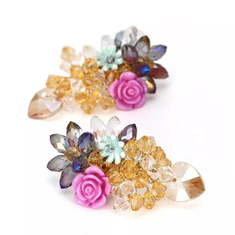 DAHLIA STATEMENT EARRINGS