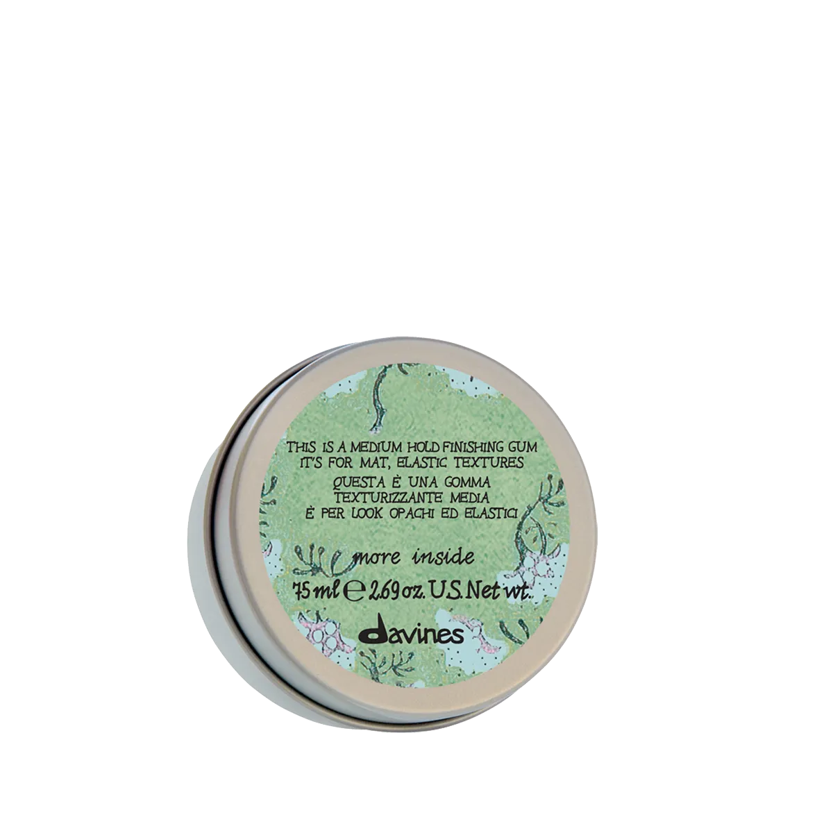 Davines More Inside This is a Medium Hold Finishing Gum - 75ml