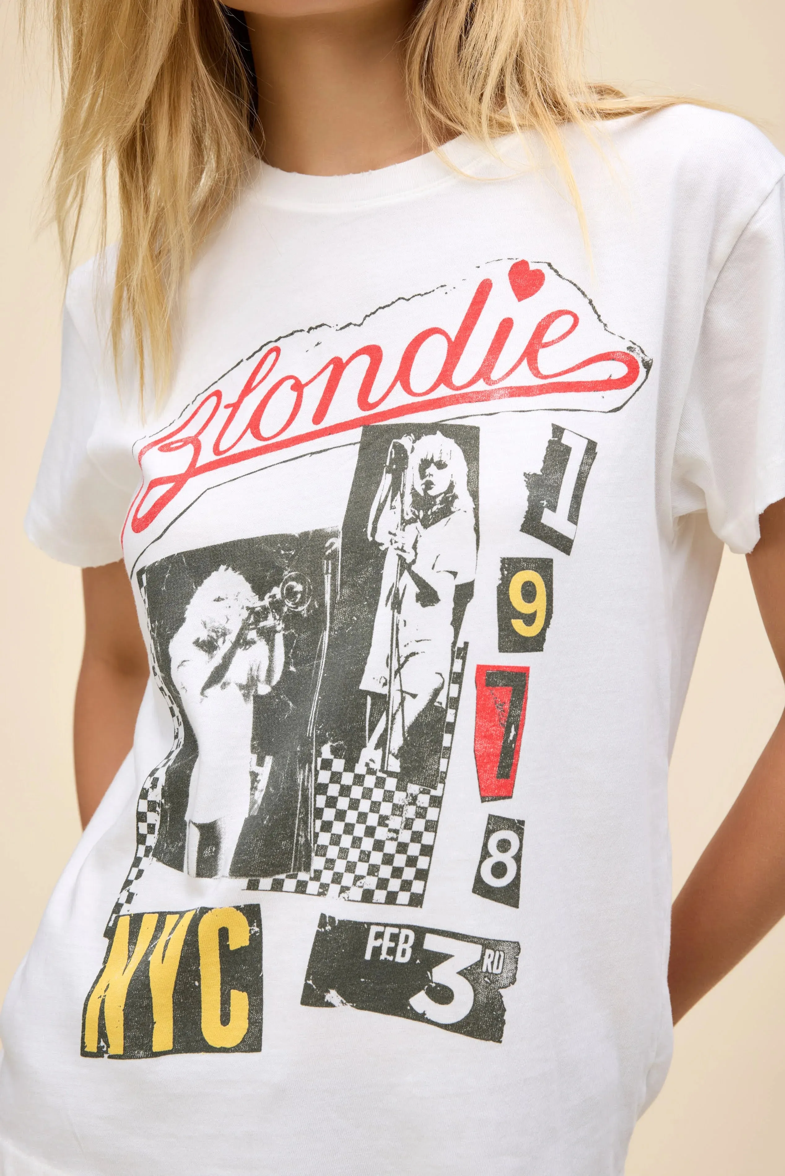 DAYDREAMER - BLONDIE VALENTINE COLLAGE TOUR TEE