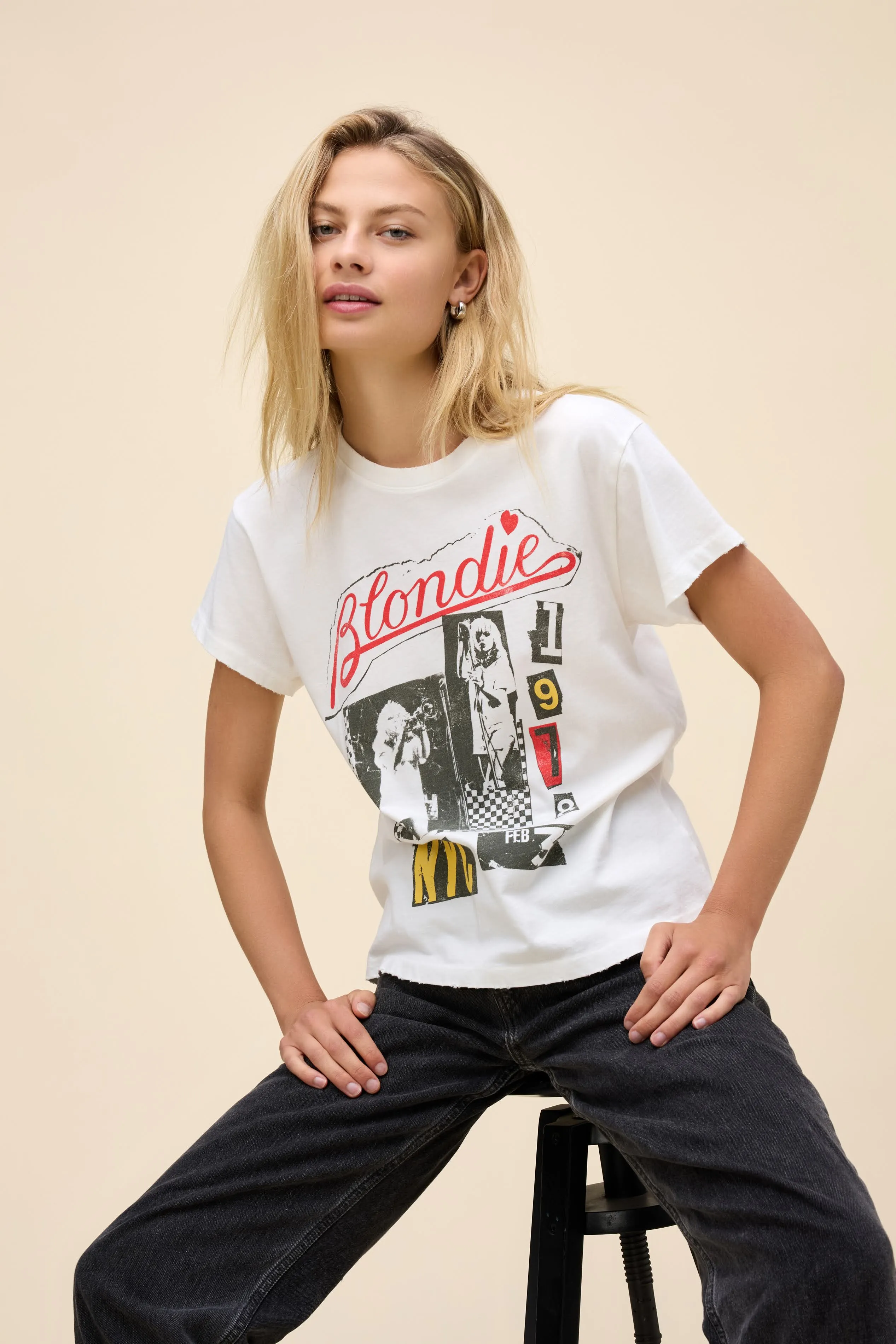 DAYDREAMER - BLONDIE VALENTINE COLLAGE TOUR TEE