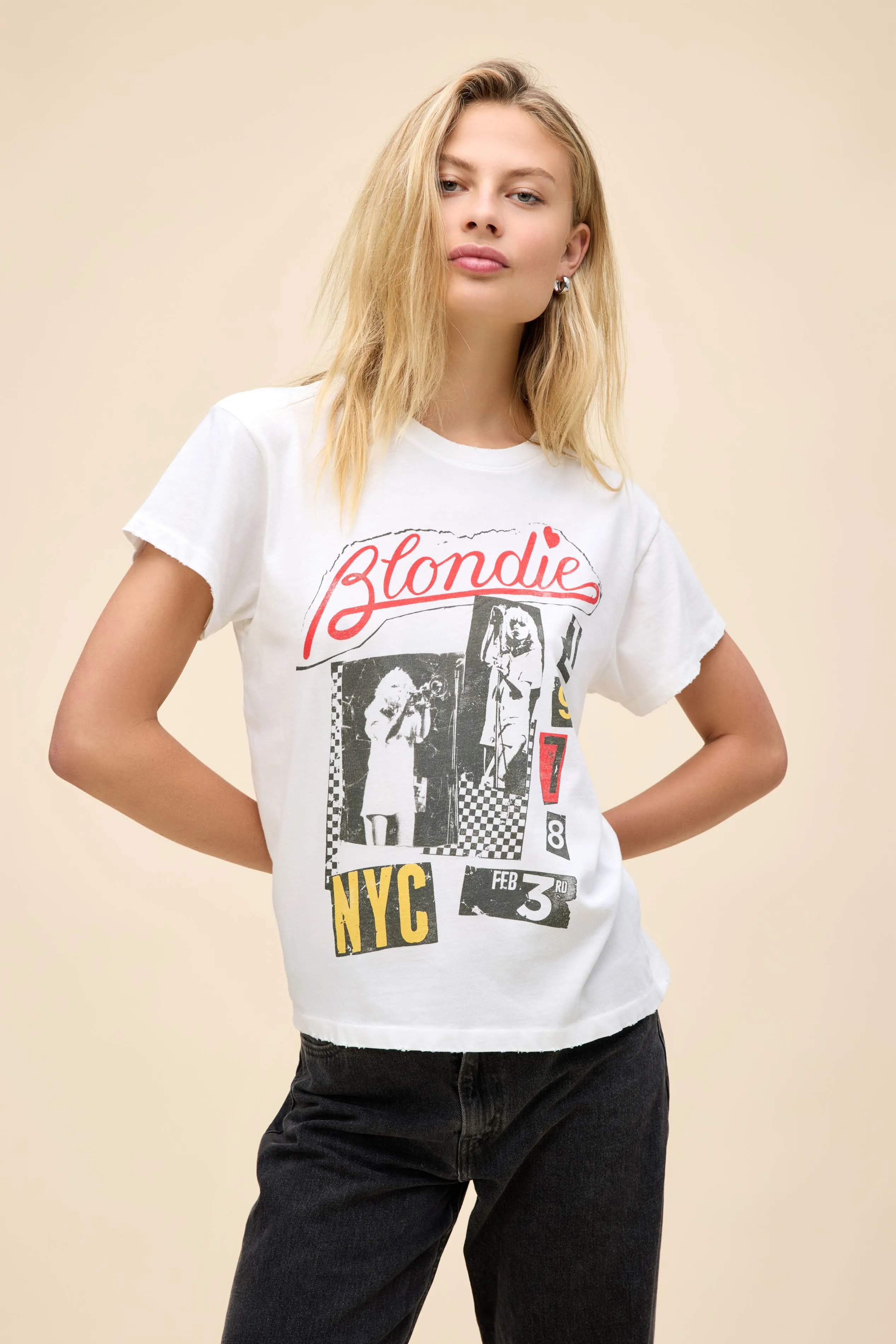 DAYDREAMER - BLONDIE VALENTINE COLLAGE TOUR TEE