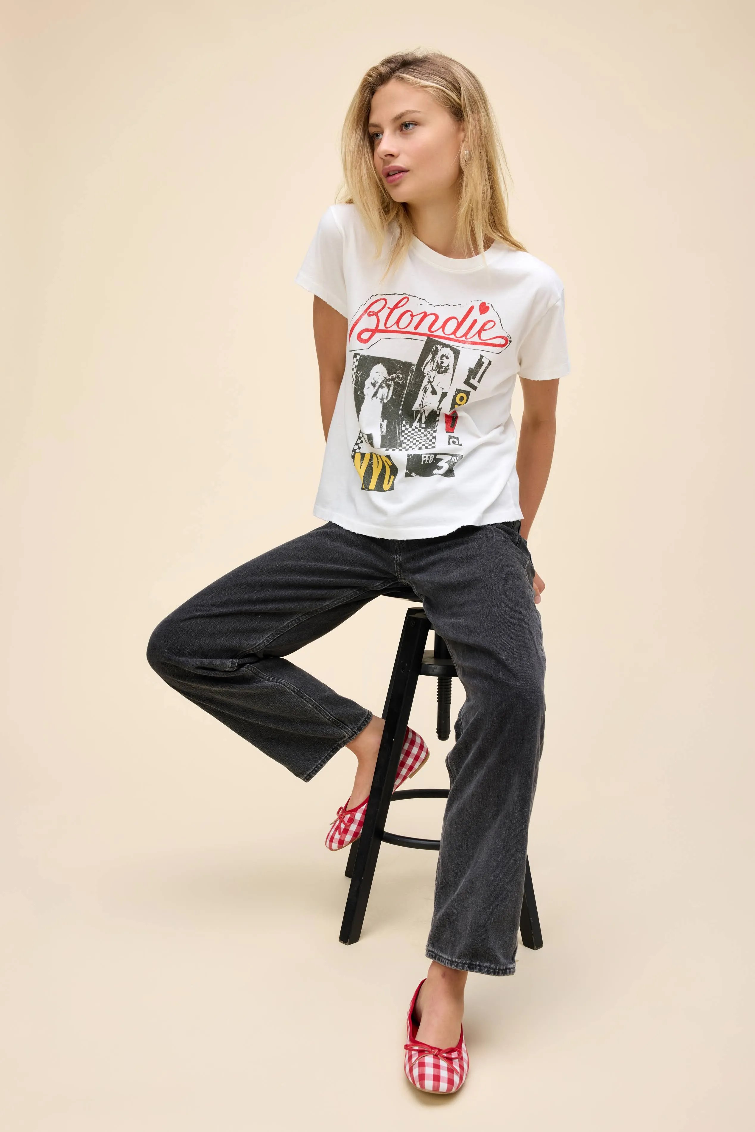DAYDREAMER - BLONDIE VALENTINE COLLAGE TOUR TEE
