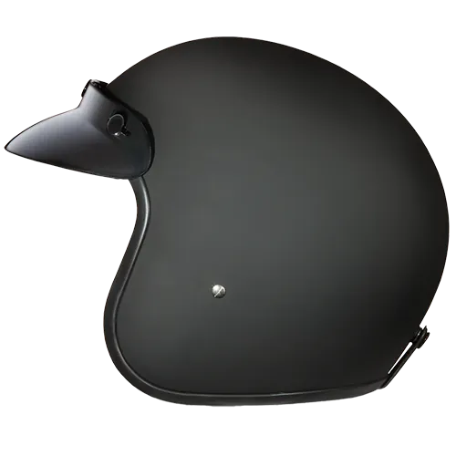 Daytona Cruiser with Visor in Dull Black