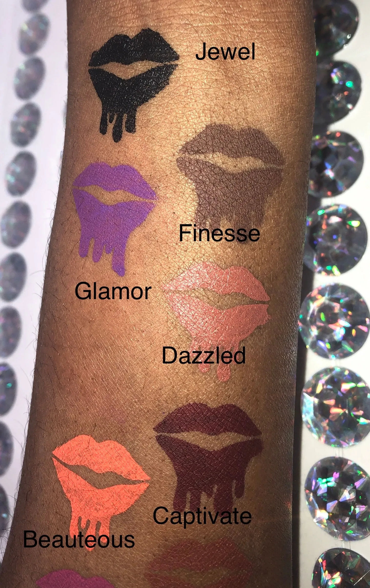 Dazzled matte