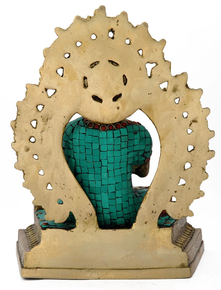 Decorated Beautiful Buddha Figure