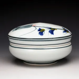 Decorated Capped Jar