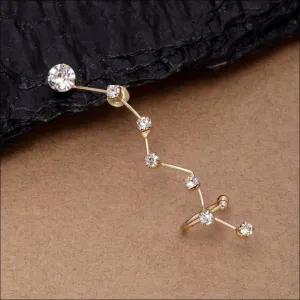 Delicate Baroque Gold Ear Cuff