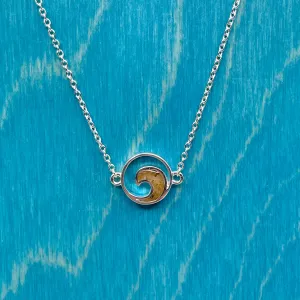 Delicate Destinations Wave Necklace