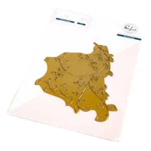 Delicate Foliage Hotfoil Plate 200123 Pinkfresh