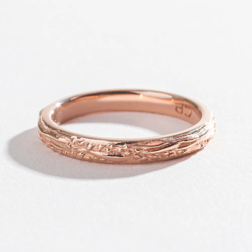 DELICATE MATRIX BAND | 14K GOLD