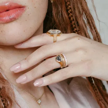 DELICATE MATRIX BAND | 14K GOLD