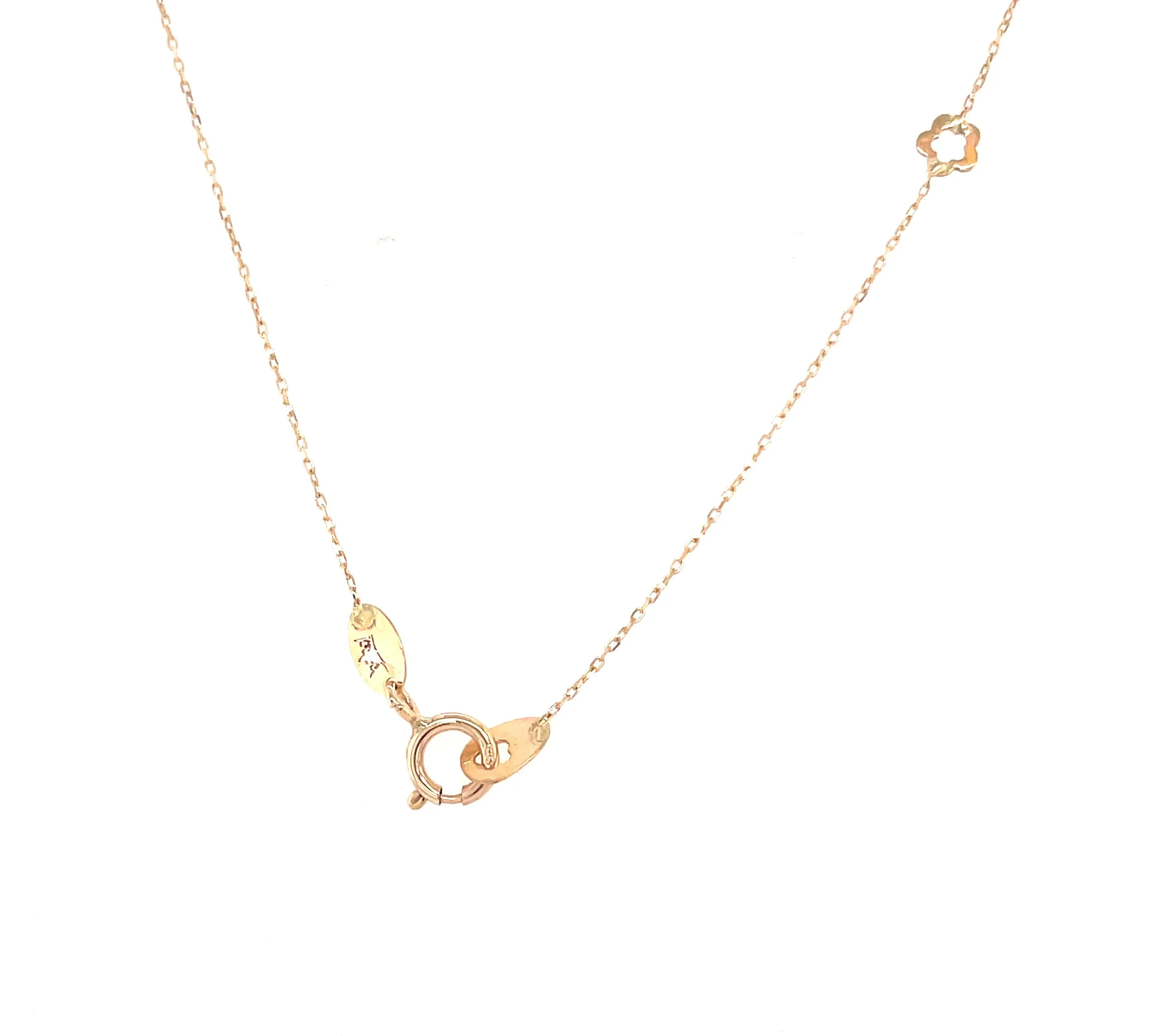Delicate Mini Cross Necklace - 61957