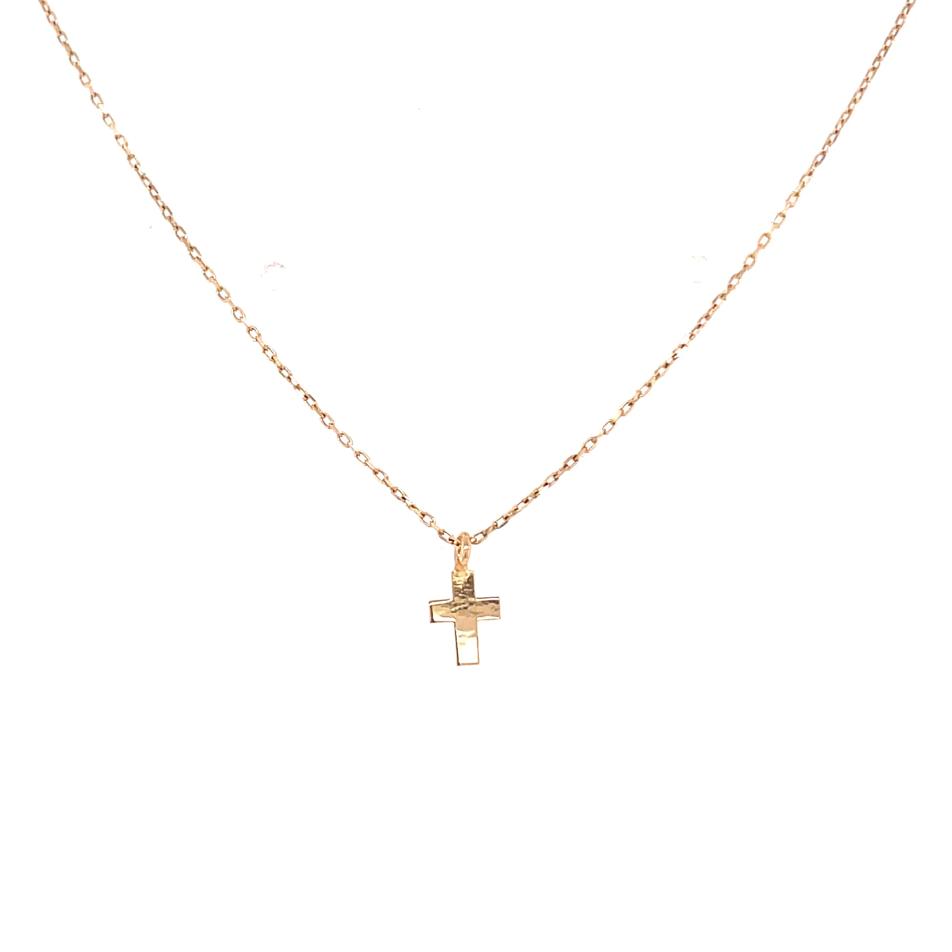 Delicate Mini Cross Necklace - 61957