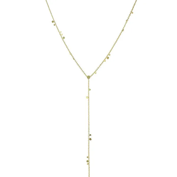DELICATE MINI DISC LARIAT