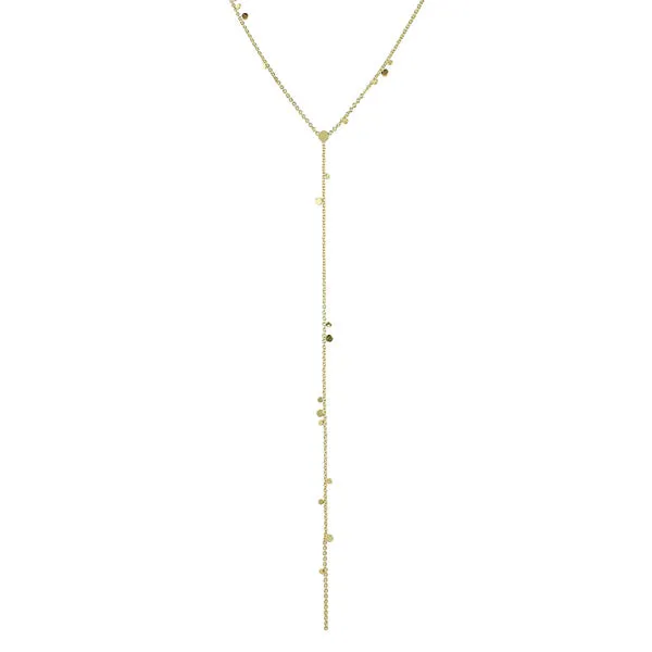 DELICATE MINI DISC LARIAT