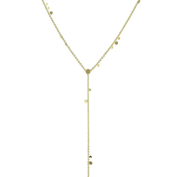 DELICATE MINI DISC LARIAT