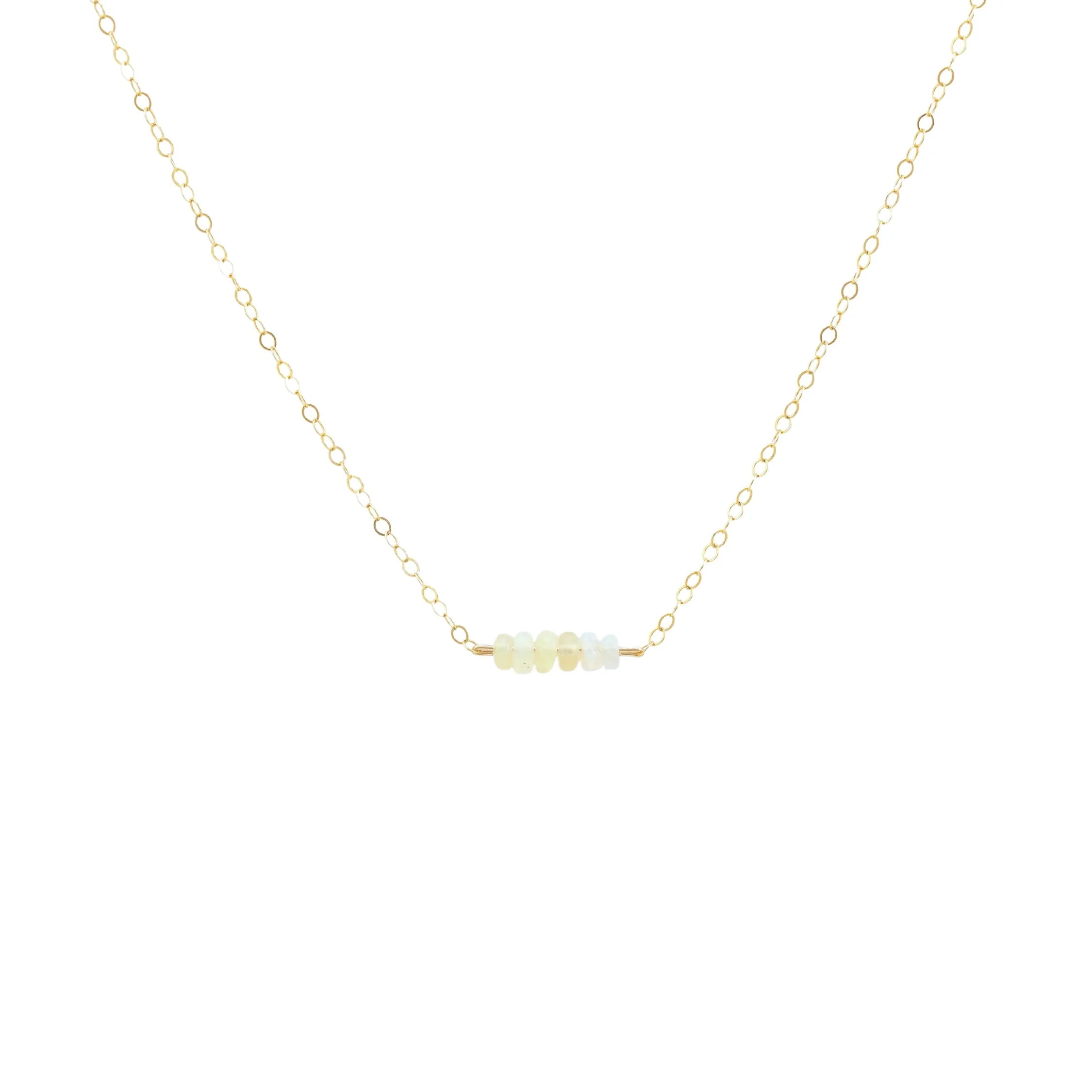 Delicate Opal Necklace