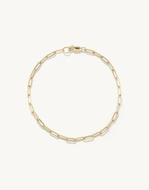 Delicate Paperclip Bracelet