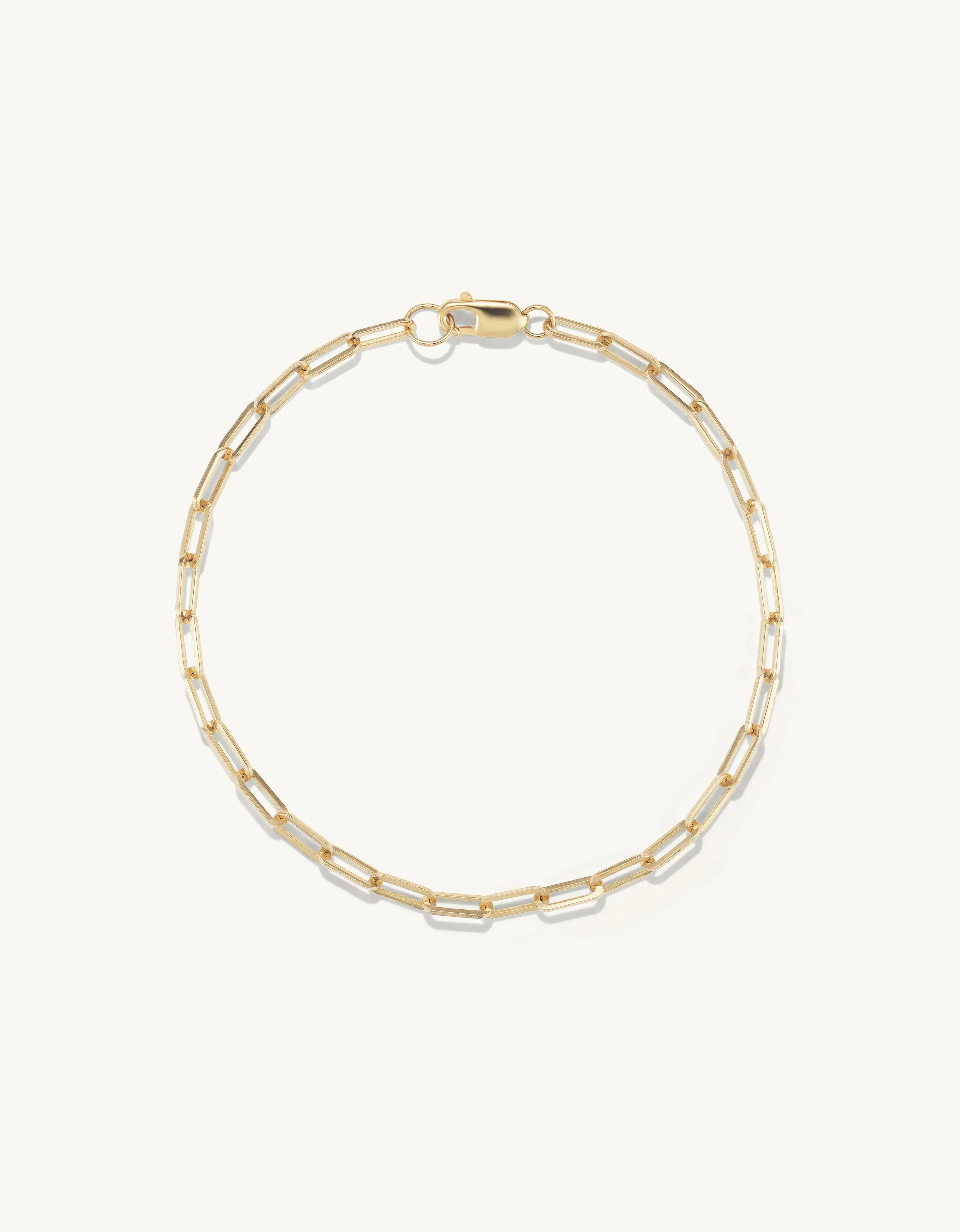 Delicate Paperclip Bracelet