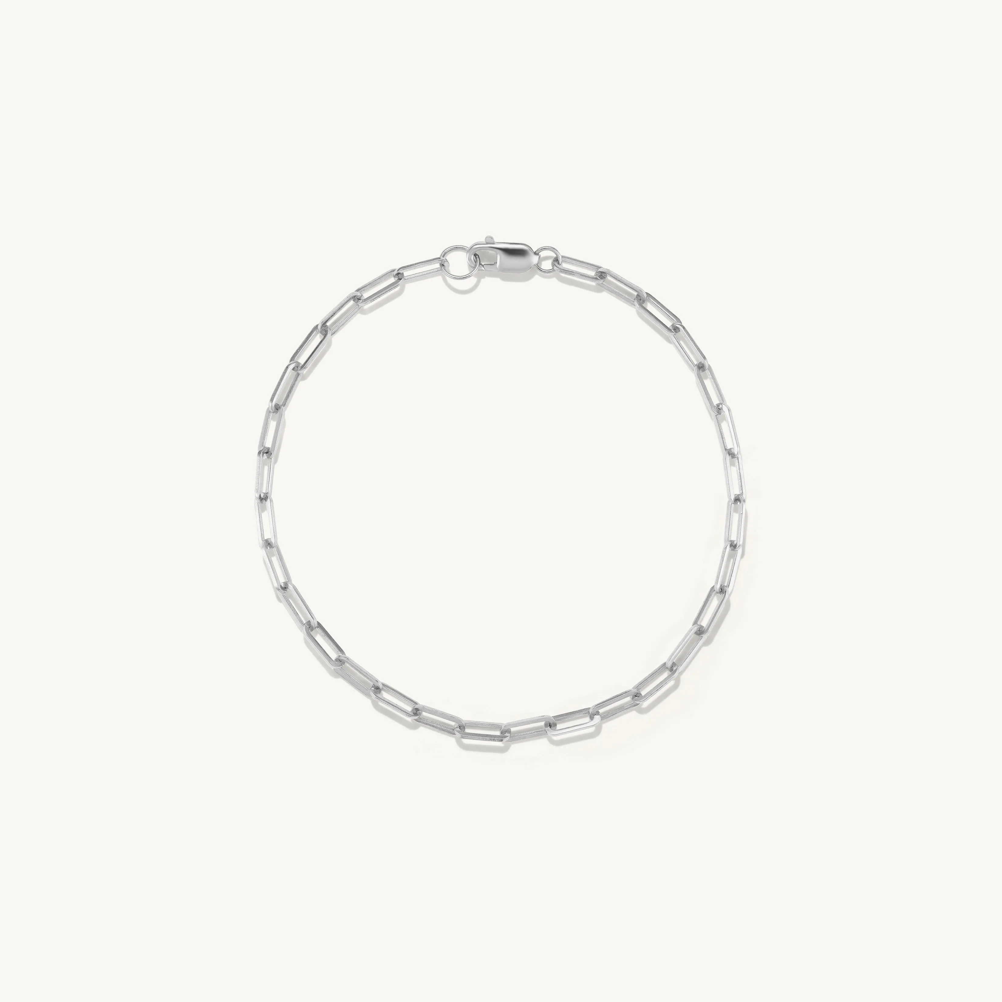 Delicate Paperclip Bracelet