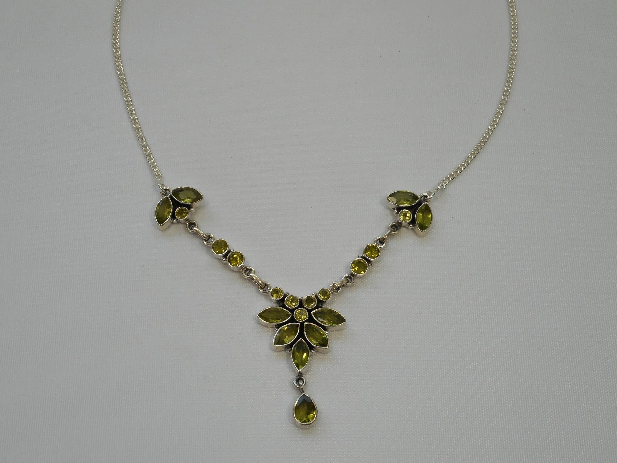 Delicate Peridot Necklace 2