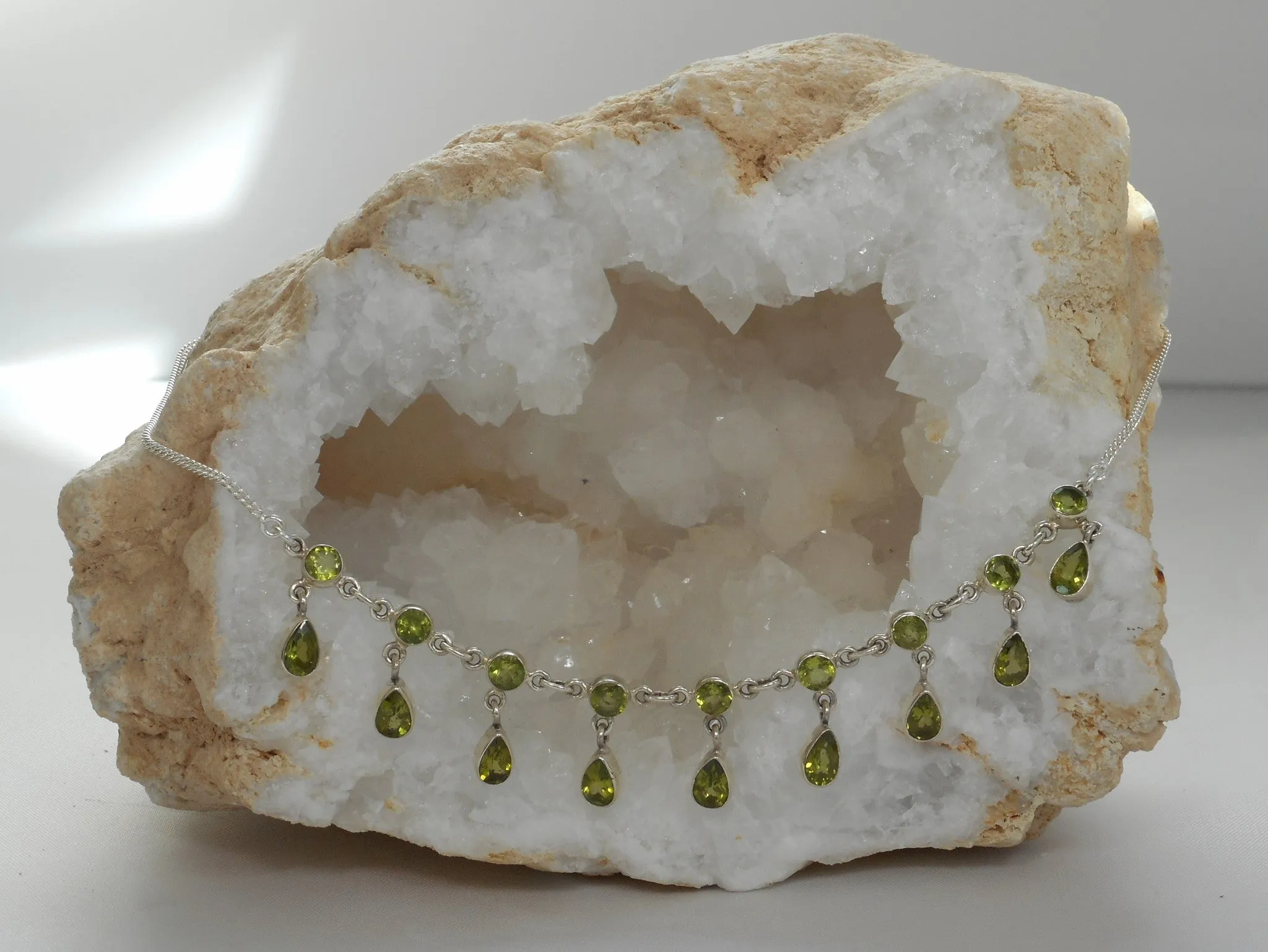 Delicate Peridot Necklace 3