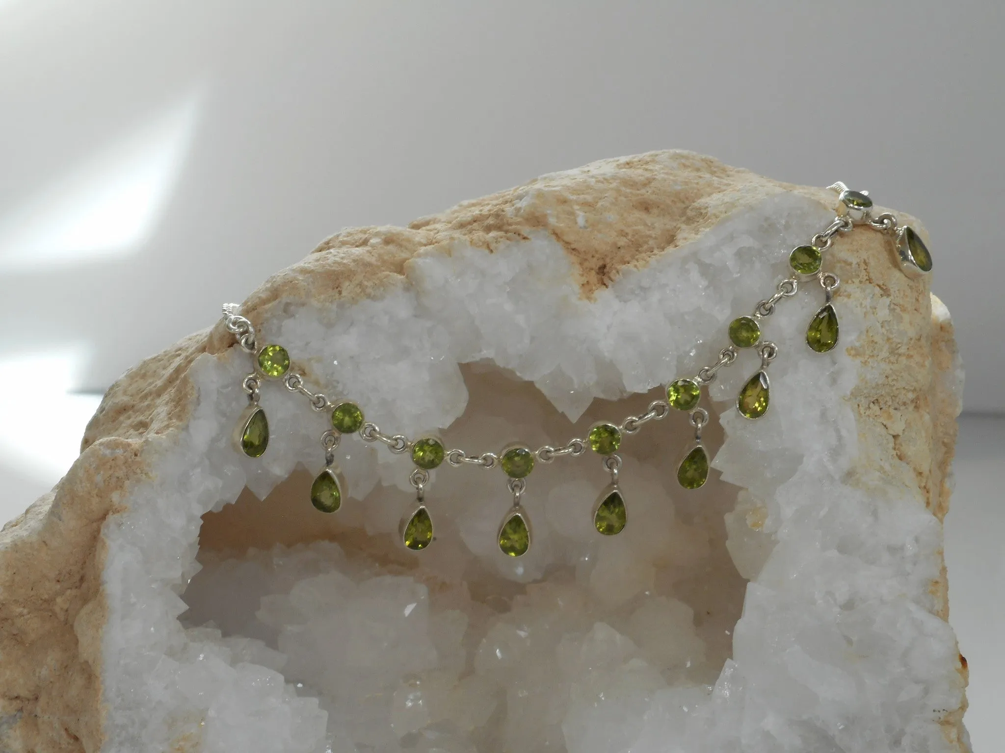 Delicate Peridot Necklace 3