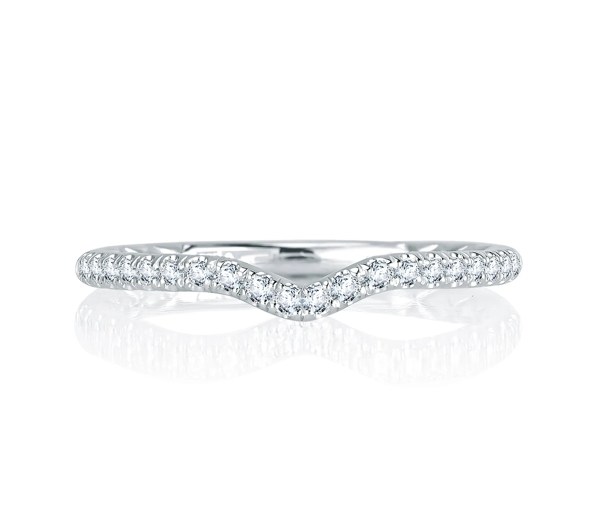 Delicate Quilted Anniversary Band