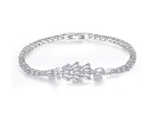 Delicate Tapered Baguette Embrace Diamontage™ 9.48 Carat Bracelet