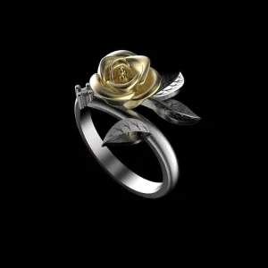 Delicate Vintage Flower Ring