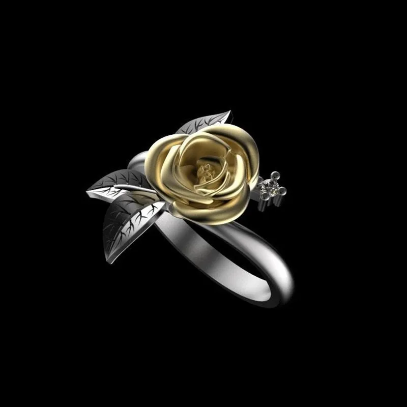 Delicate Vintage Flower Ring