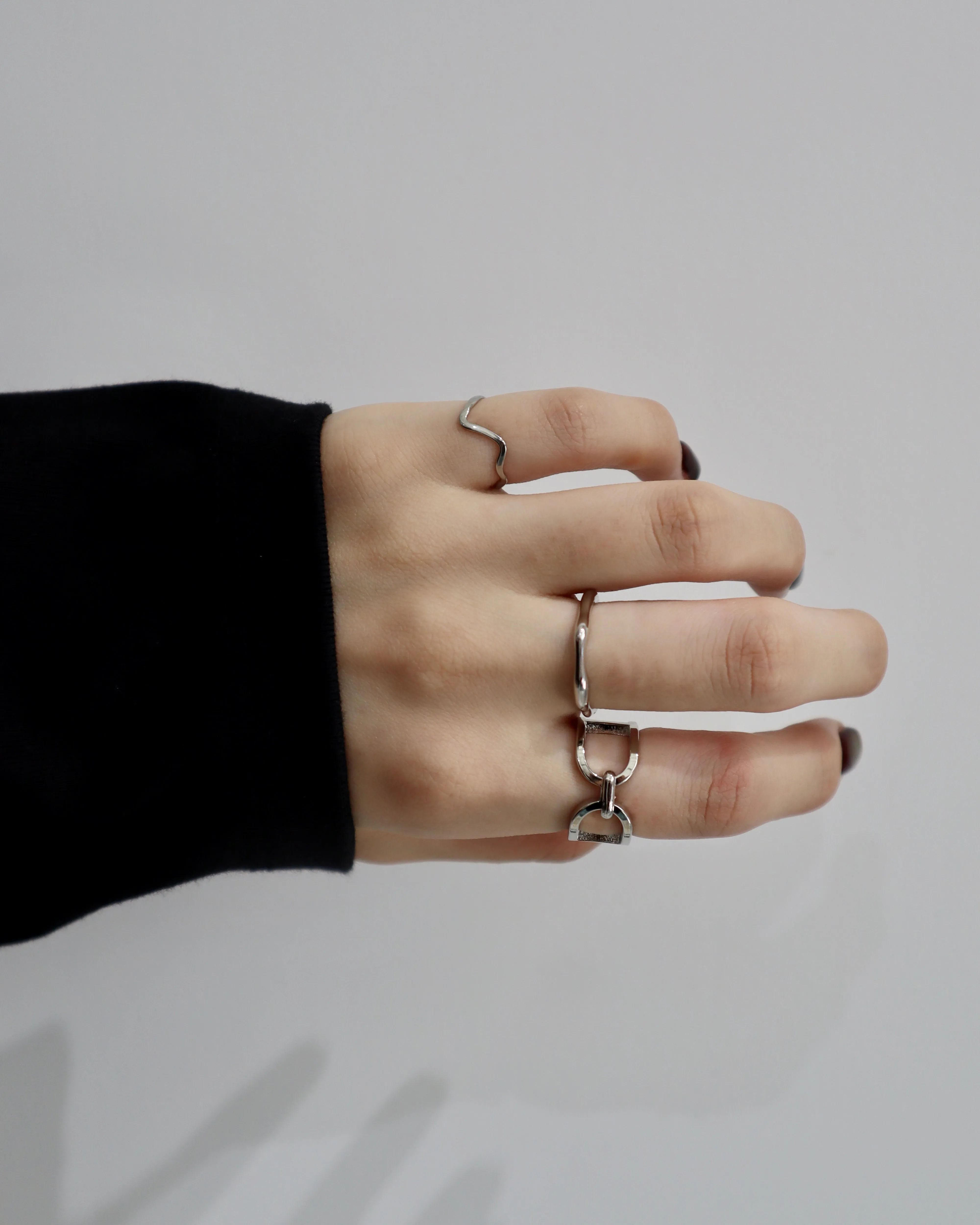 delicate wave ring