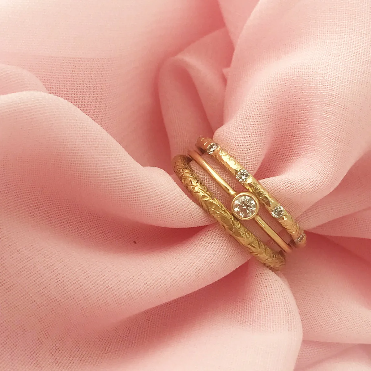 Diamond Bezel Ring