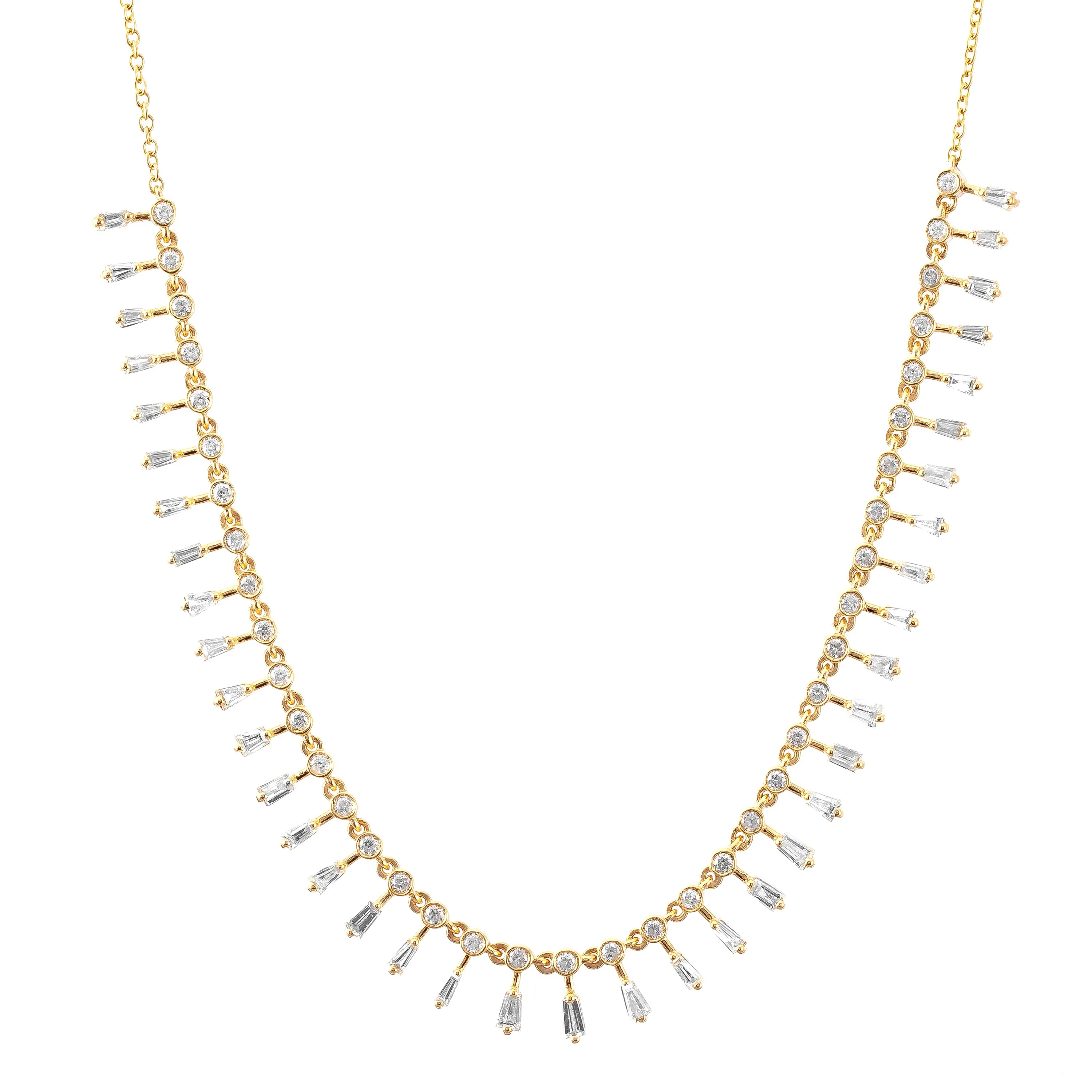 Diamond Bib Necklace