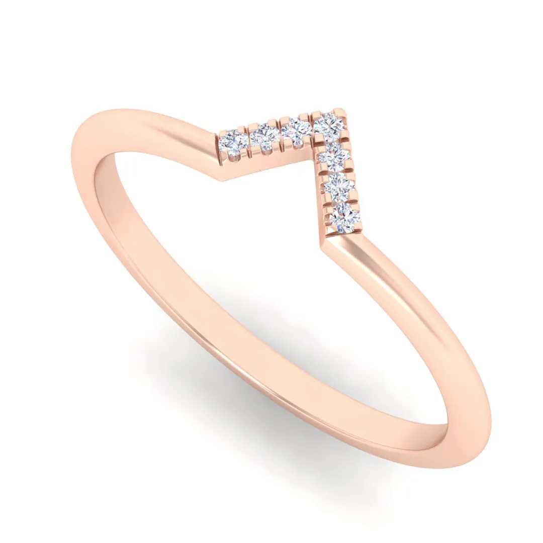 Diamond V Ring