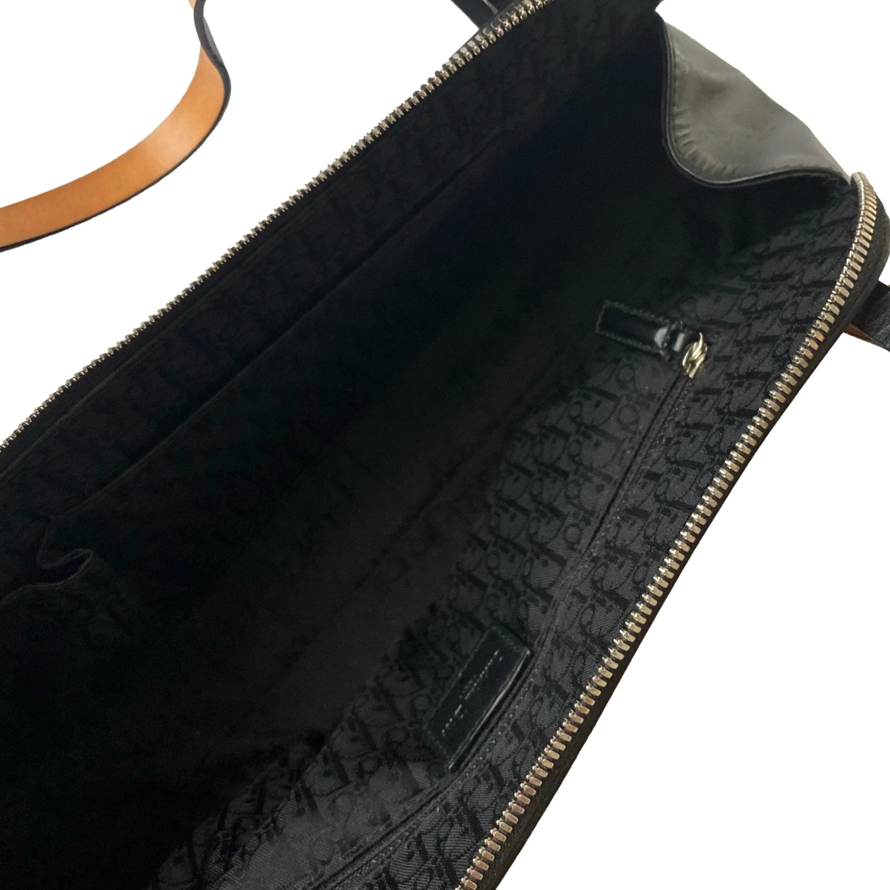 Dior Black Bondage Shoulder Bag