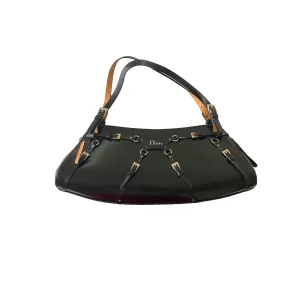 Dior Black Bondage Shoulder Bag