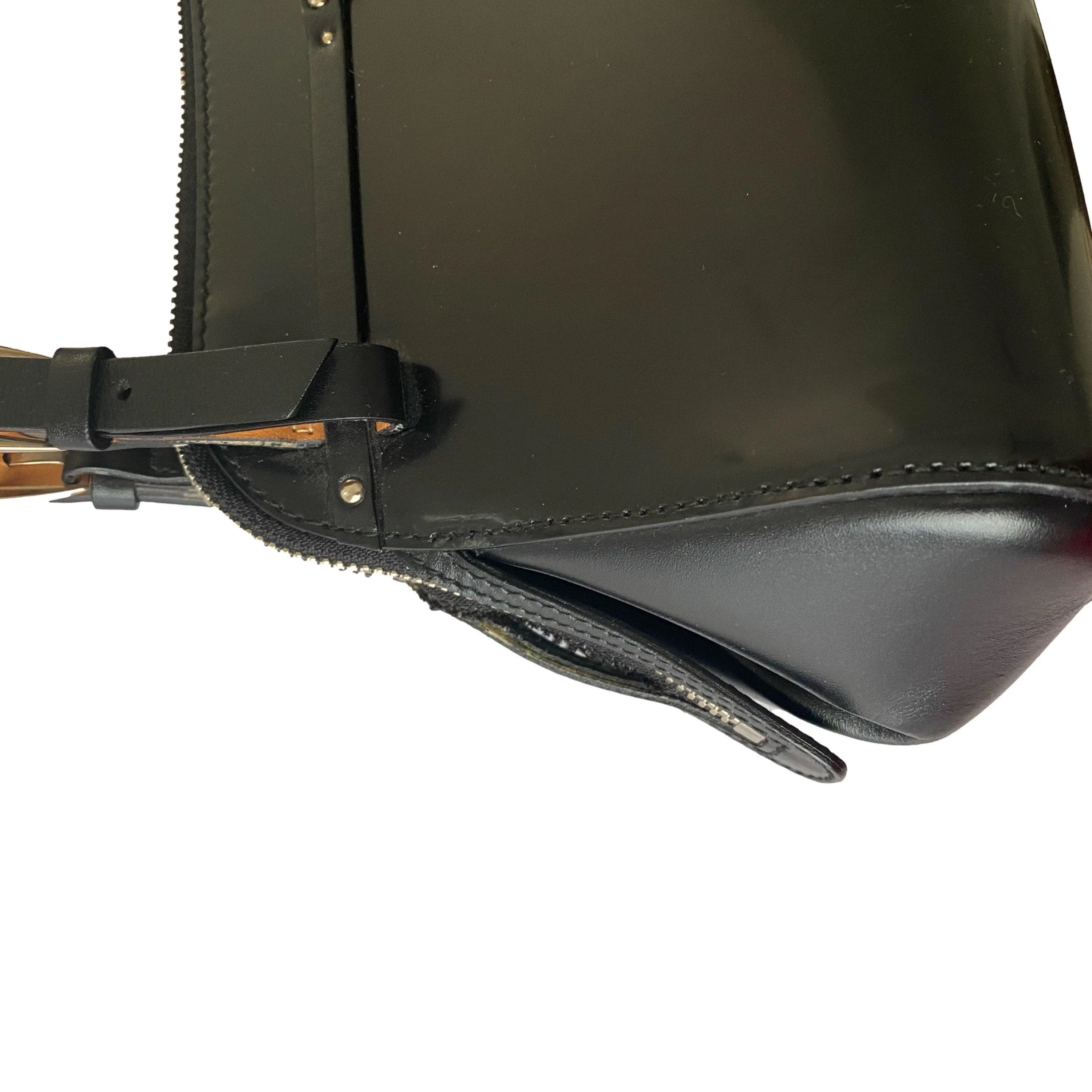 Dior Black Bondage Shoulder Bag