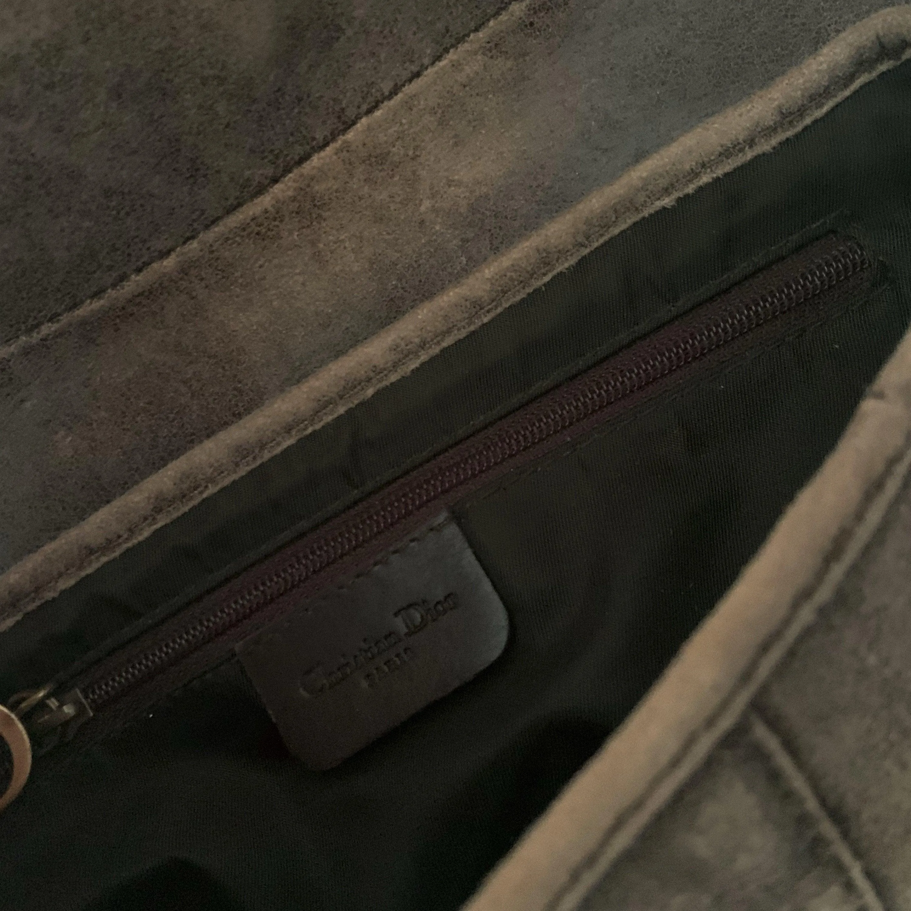 Dior Brown Saddle Bag
