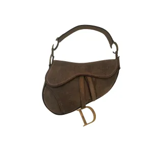Dior Brown Saddle Bag