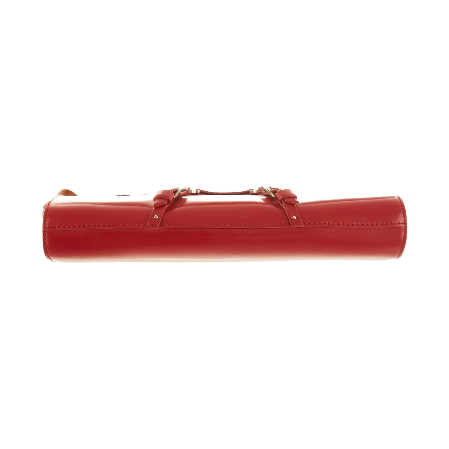 Dior Red Mini Bondage Wristlet