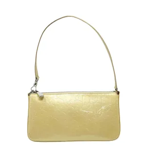 Dior Yellow Logo Shoulder Bag