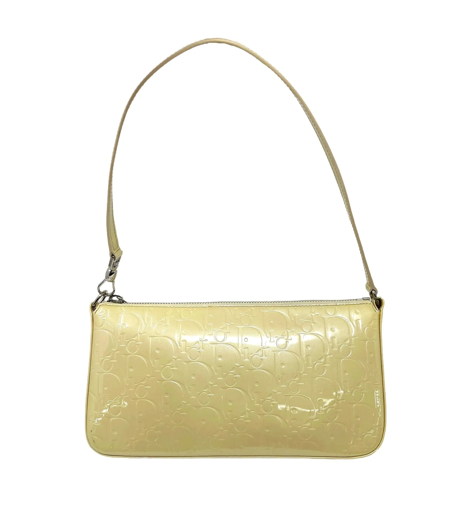 Dior Yellow Logo Shoulder Bag