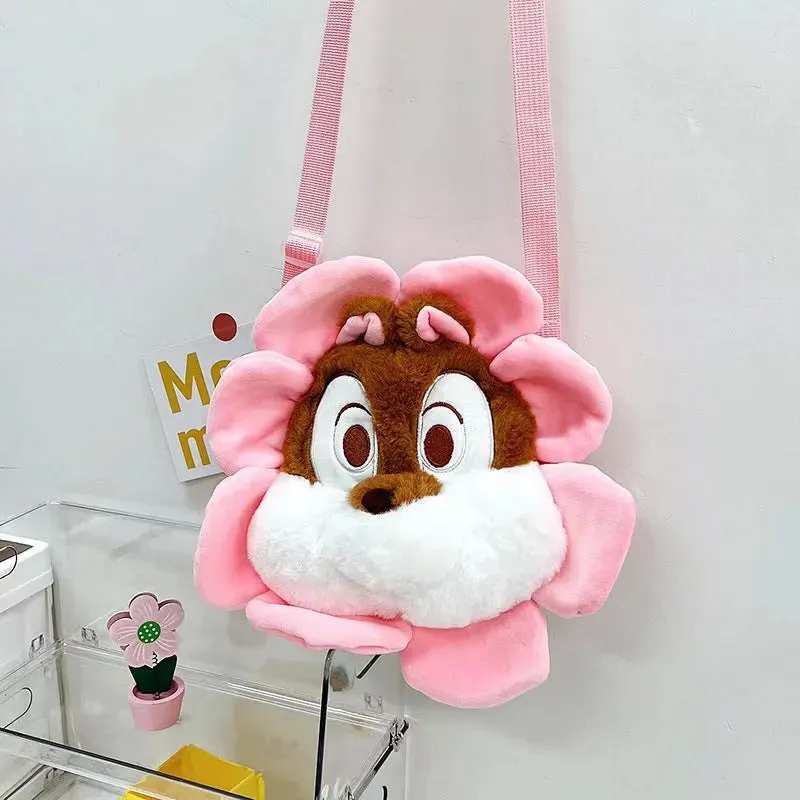 Disney Flower Face Plush Sling Bag (30 cm)