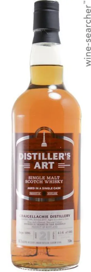 Distiller's Art Craigellachie 21 Year Old 750 ml