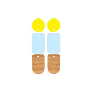 Dot • – Dash Totem - 3 Pair Set
