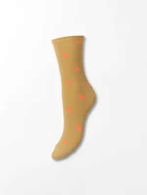 Dotsy Glam Sock